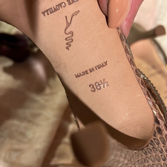 Rene Caovalli crystal Rhinestone heels 👠 - Picture 7 of 11